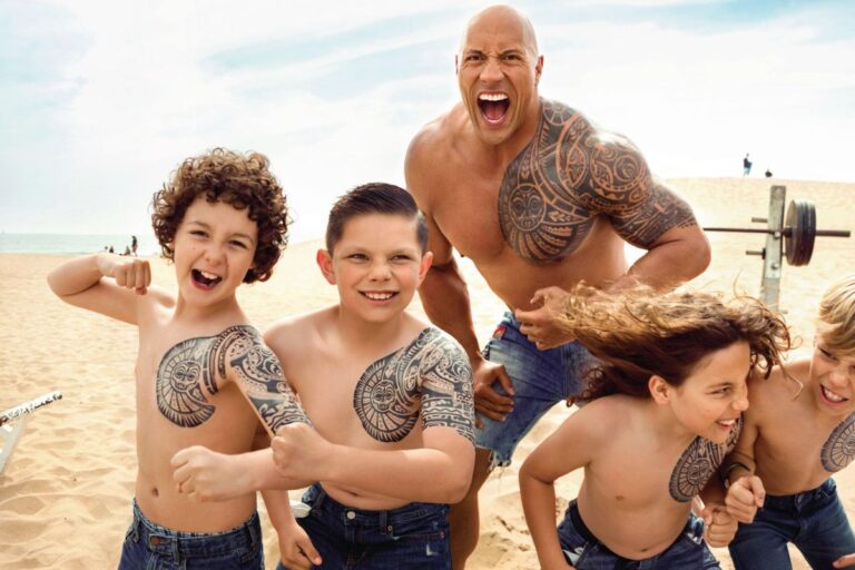 Comment était The Rock quand il était jeune ?