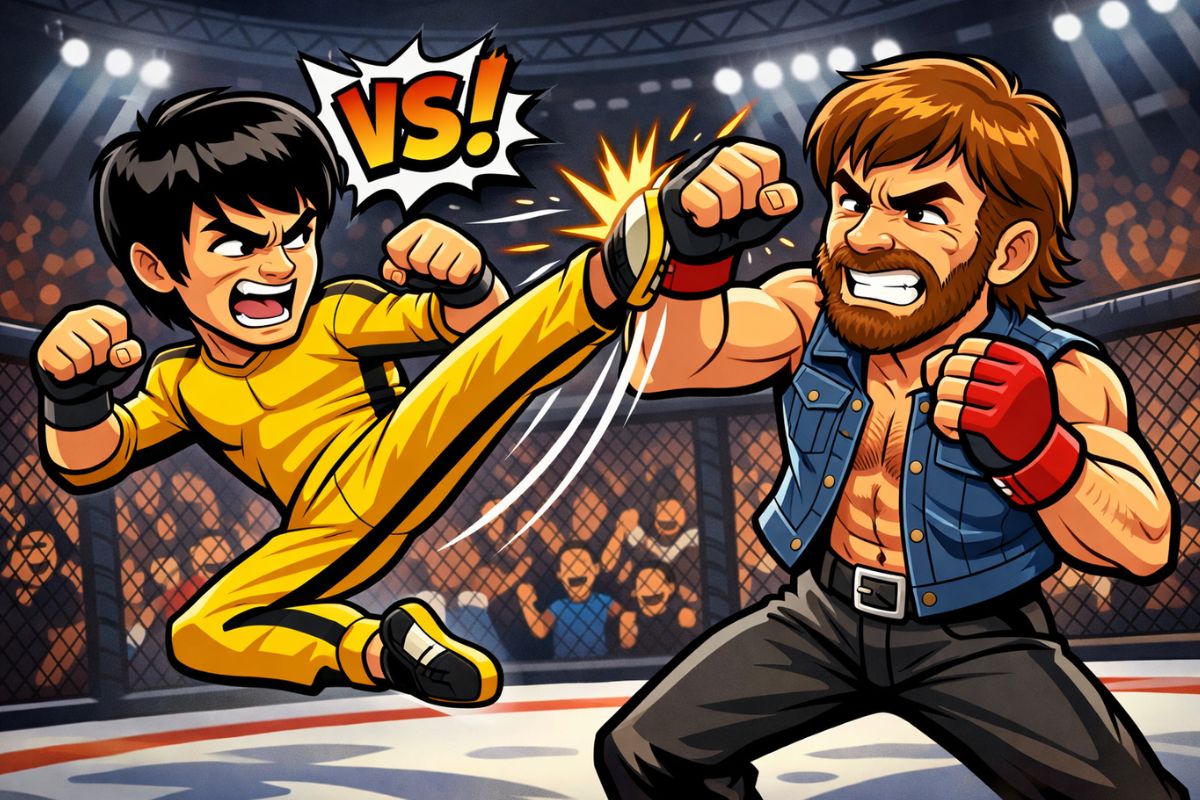 bruce lee ou chuck norris